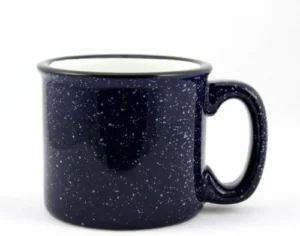 Marble Creek Ceramic Campfire Mug, 15oz - Set of 4 15oz Blue MC-S4