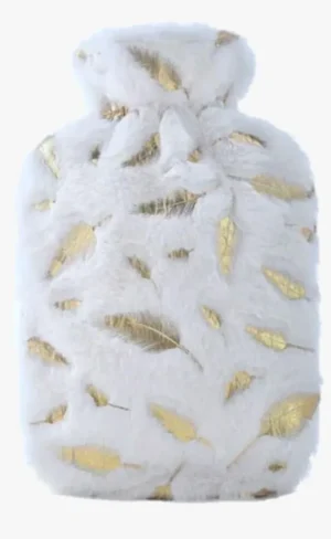 rong ru Hot Water Bag Rubber with Cover, Hot Water Bag for Neck, Shoulder Pain and Hand Feet Warmer, Menstrual Cramps, Hot Compress and Cold Therapy (Assorted Color) (Baby Pink)